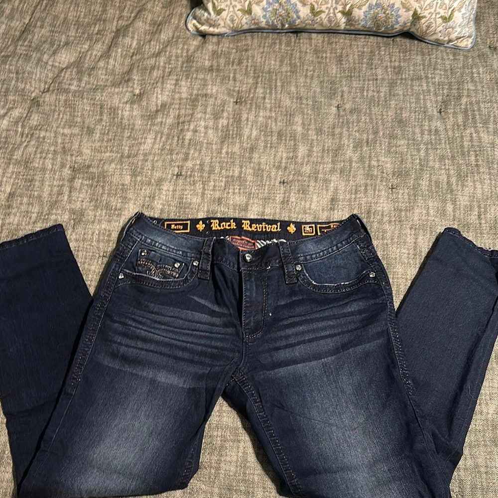 Rock Revival Ankle skinny Cut Jeans